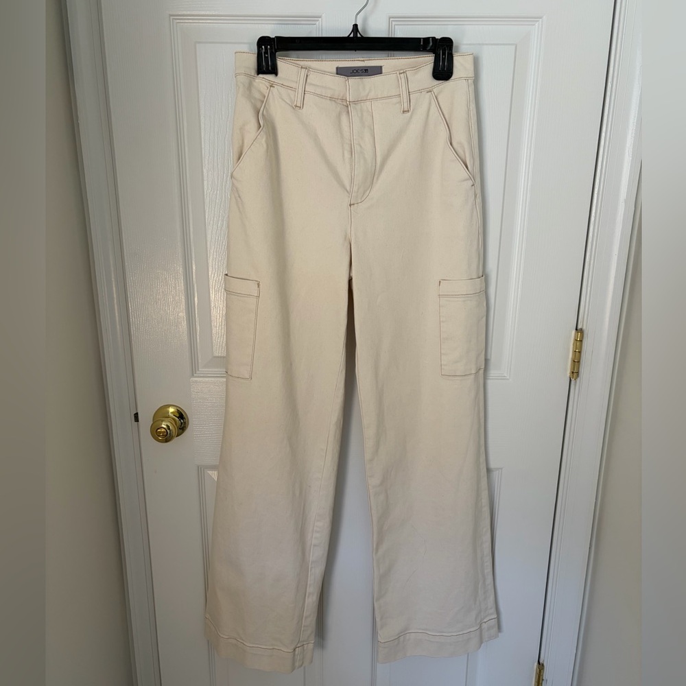 Joe's Jeans Women’s Cargo Pants (Ivory, 28)